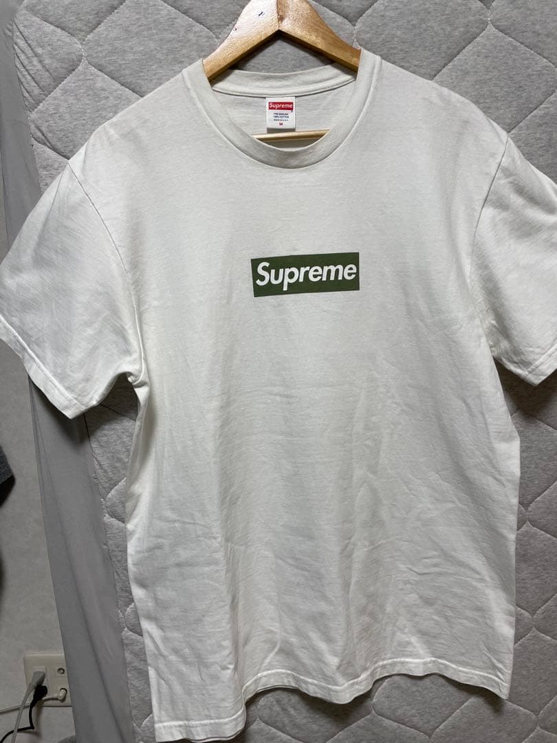 supreme 21AW サイズ:M ベルリンボックスロゴTシャツ