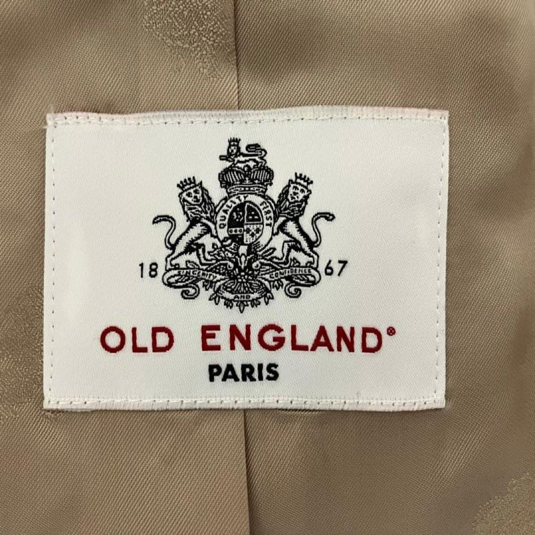 ほぼ未使用【OLD ENGLAND】ベージュ・ステンカラーコート・XSサイズ