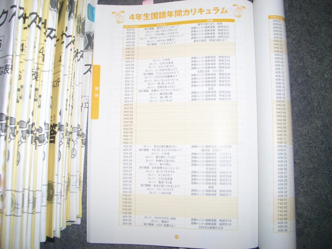 SAPIX 2022年度 4年生　デイリーサピックス　国語　全数セットフルセット