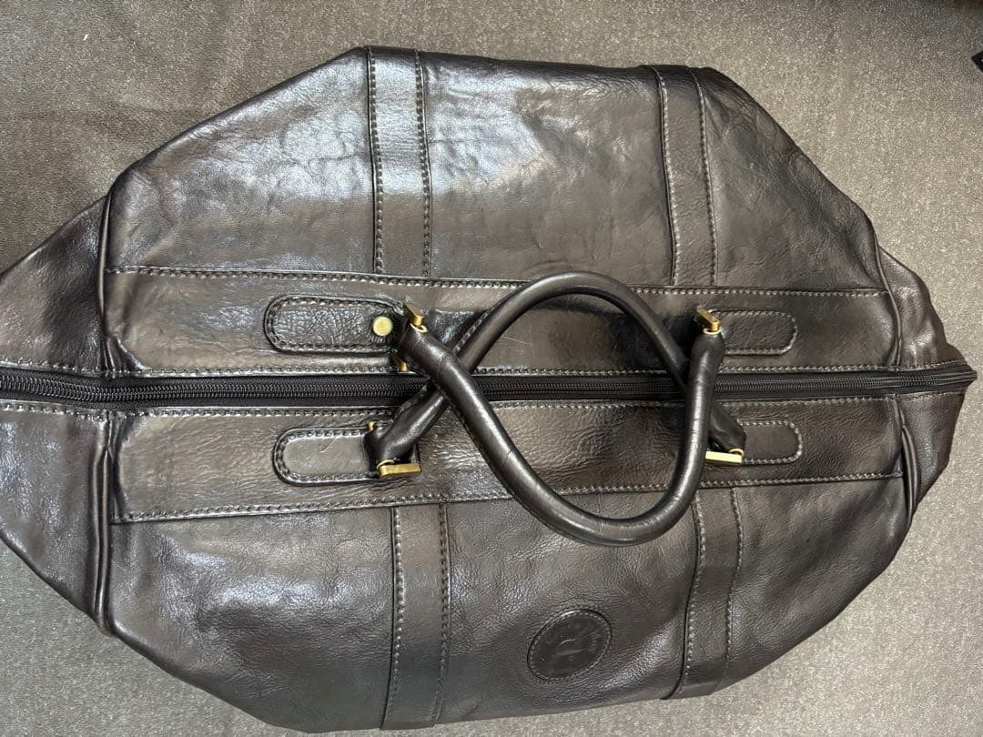 バッグ Conte Max by Navi leather duffle bag