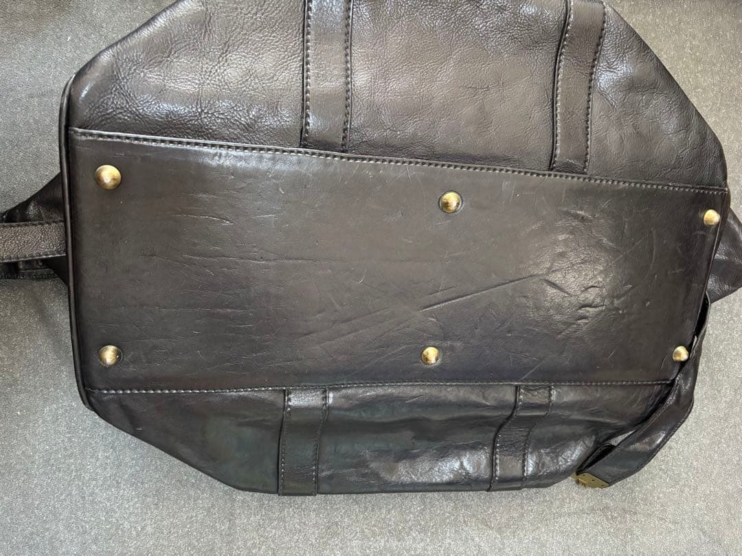 バッグ Conte Max by Navi leather duffle bag