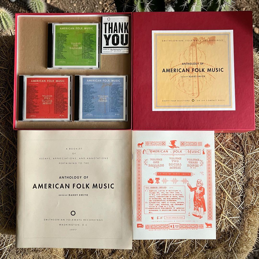 ANTHOLOGY OF AMERICAN FOLK MUSIC 6枚組CD