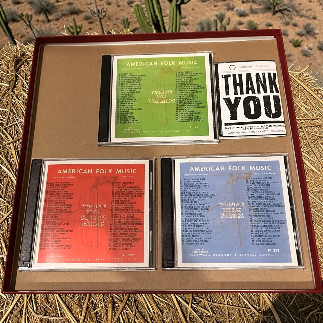 ANTHOLOGY OF AMERICAN FOLK MUSIC 6枚組CD
