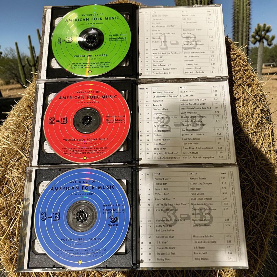 ANTHOLOGY OF AMERICAN FOLK MUSIC 6枚組CD