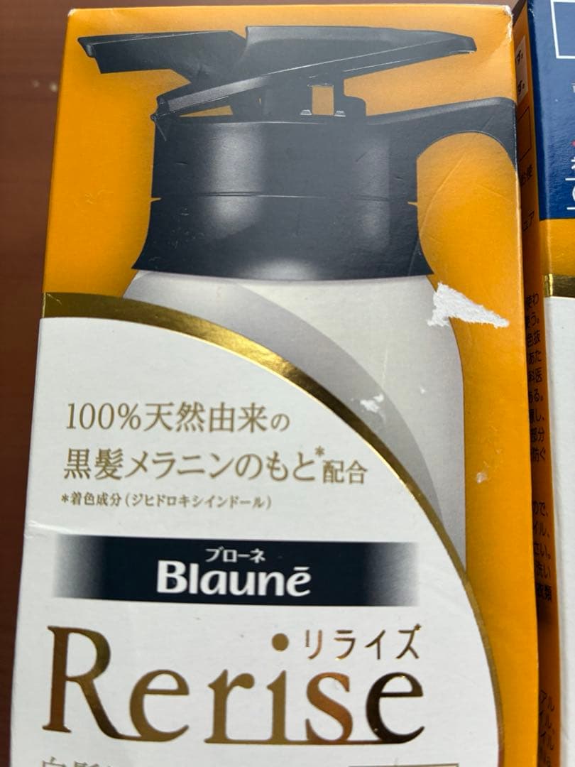 ブローネ　リライズ　白髪用髪色サーバー　リ・ブラック　本体＋つけかえ用1.2倍