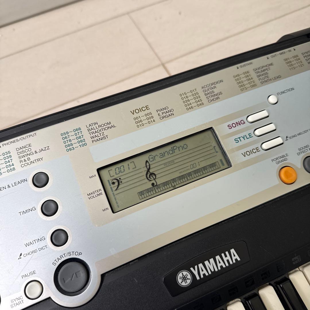 【美品】YAMAHA PSR-E203 電子キーボード 61鍵盤
