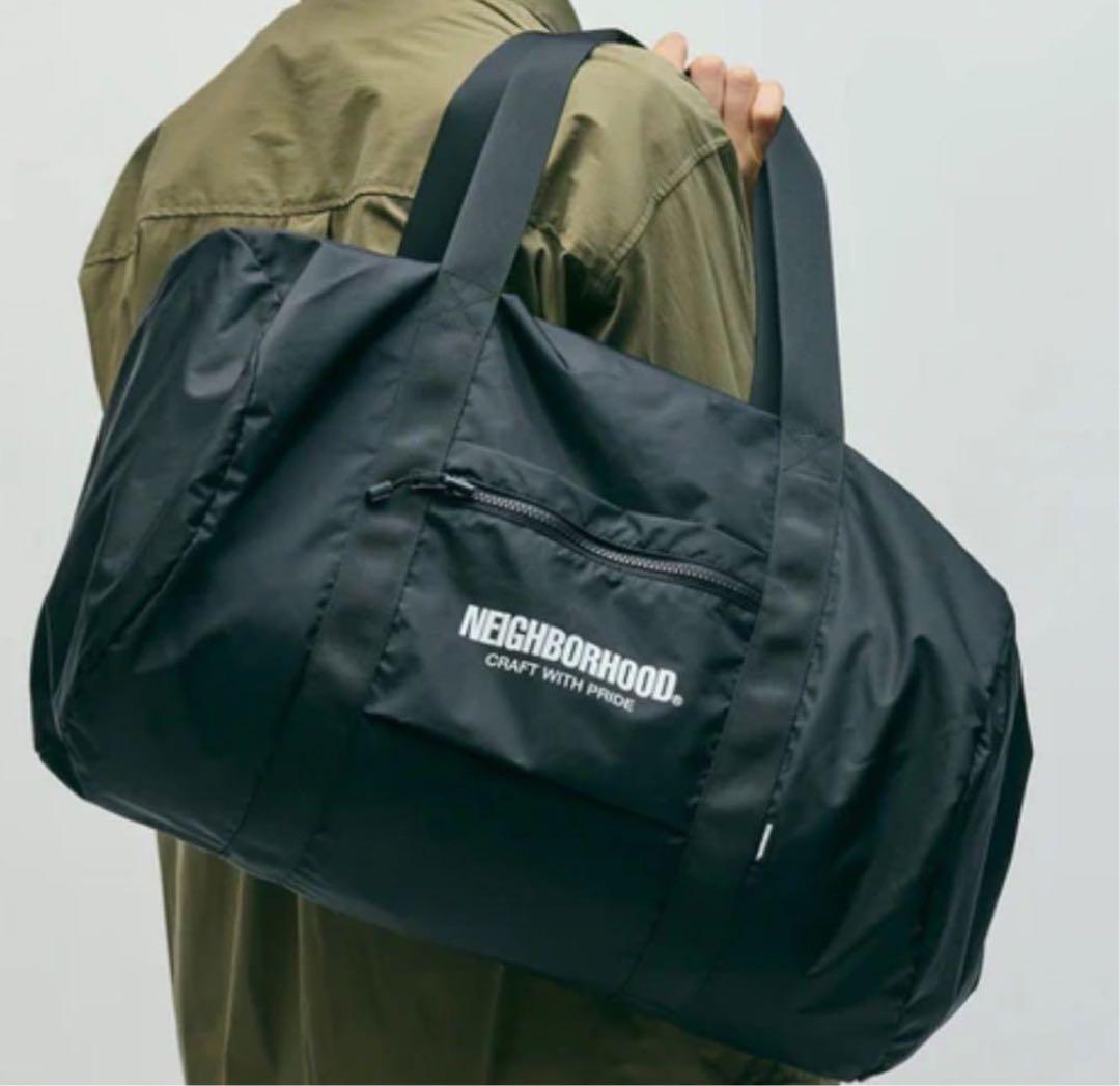 【新品•未使用】NEIGHBORHOOSボストンバッグ収納可