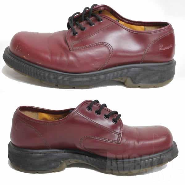 Dr.Martens レザーシューズ 4ホール UK8 レッド 071K15