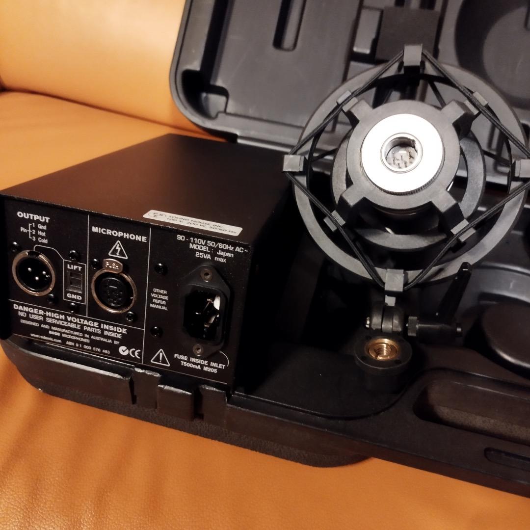 RODE K2 真空管マイク【TELEFUNKEN E88CC 真空管交換済】