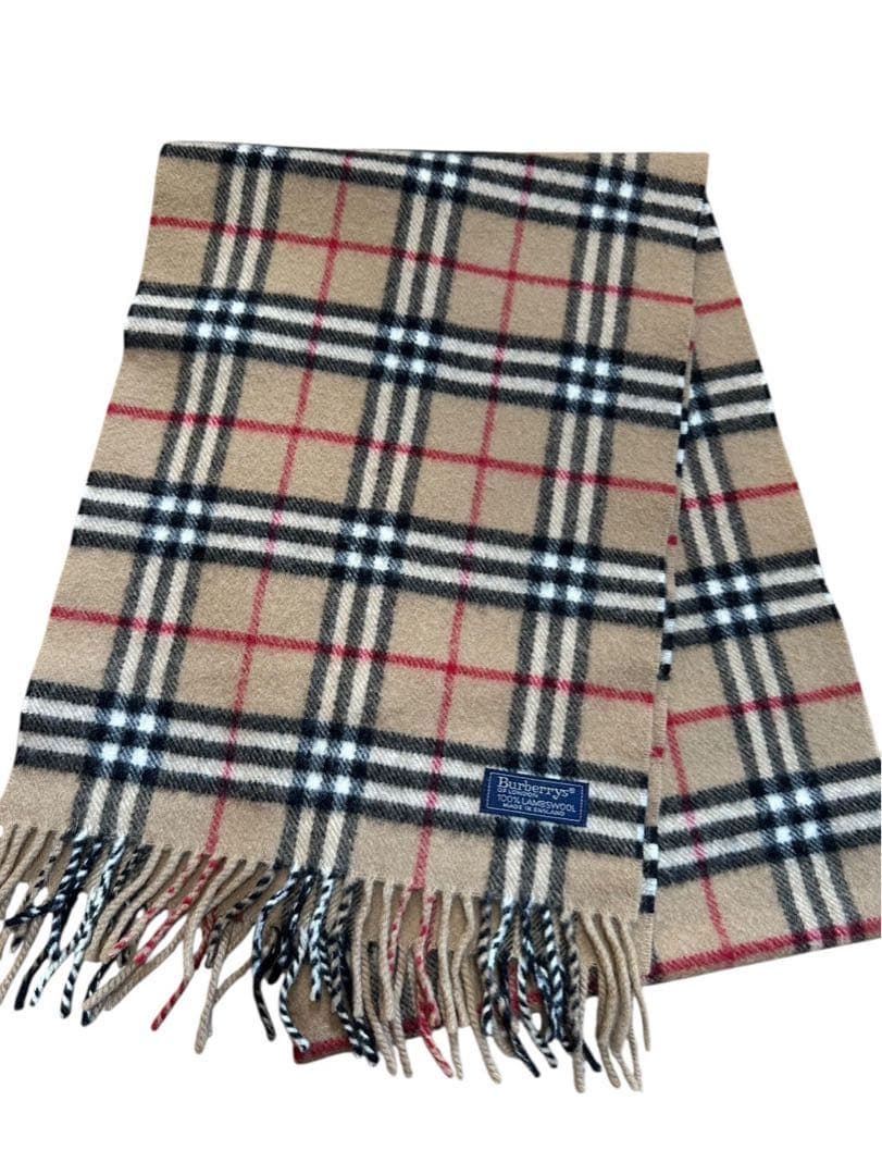 Burberrys バーバリーズ カシミヤ100% マフラー ノバチェック