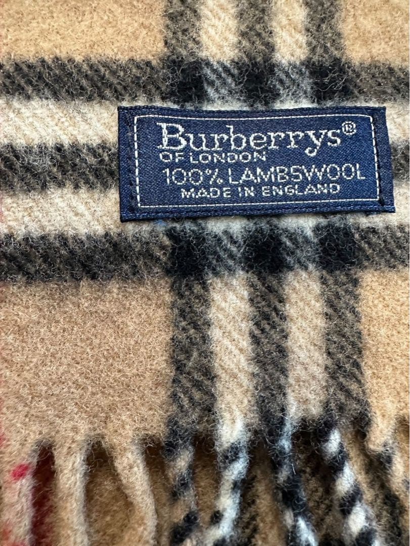 Burberrys バーバリーズ カシミヤ100% マフラー ノバチェック