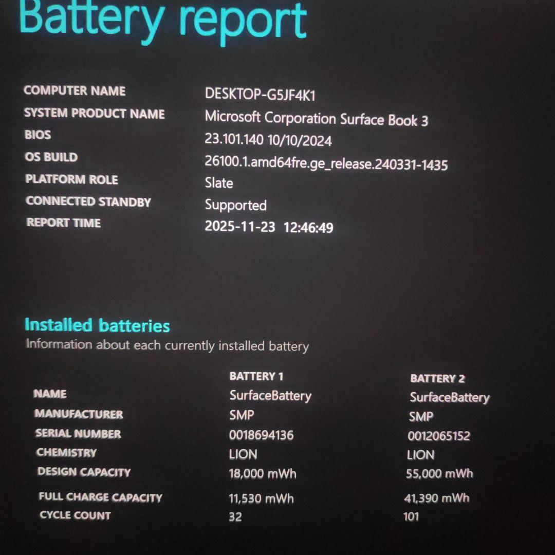 ★GTX1650搭載★Dock付属★Surface Book3