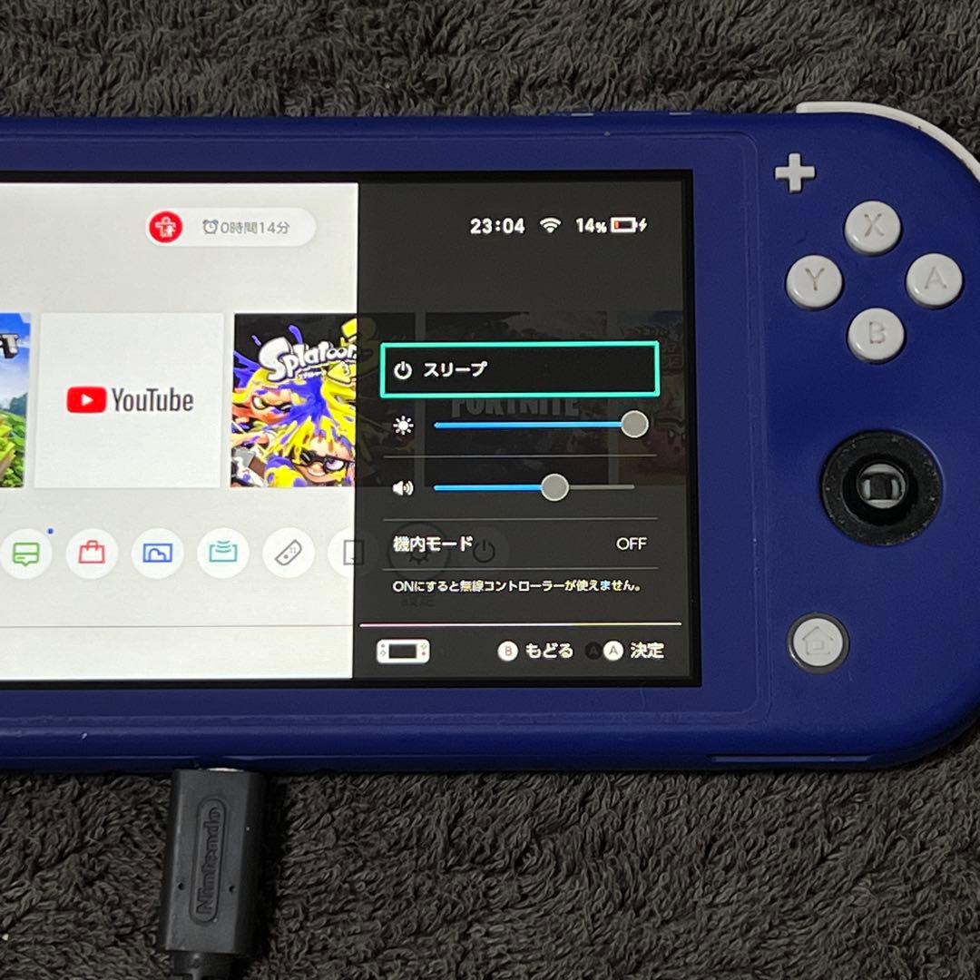 任天堂 Switch Lite ブルー ジャンク品