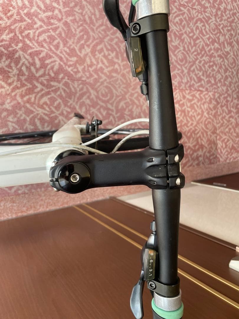 u5　bianchiビアンキRomaⅣ パールホワイトサイズ46