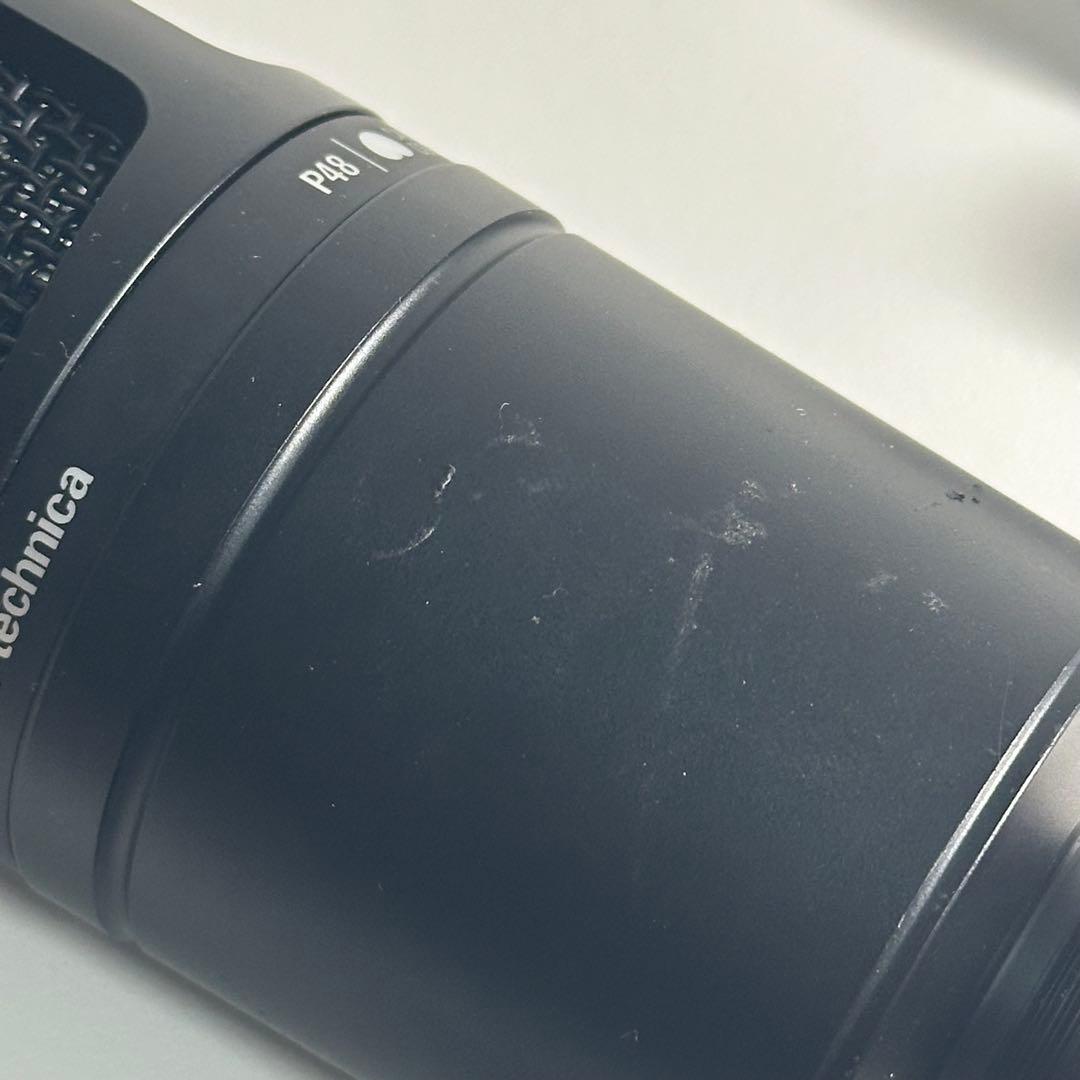 audio-technica AT2020 コンデンサーマイク 外箱 説明書付