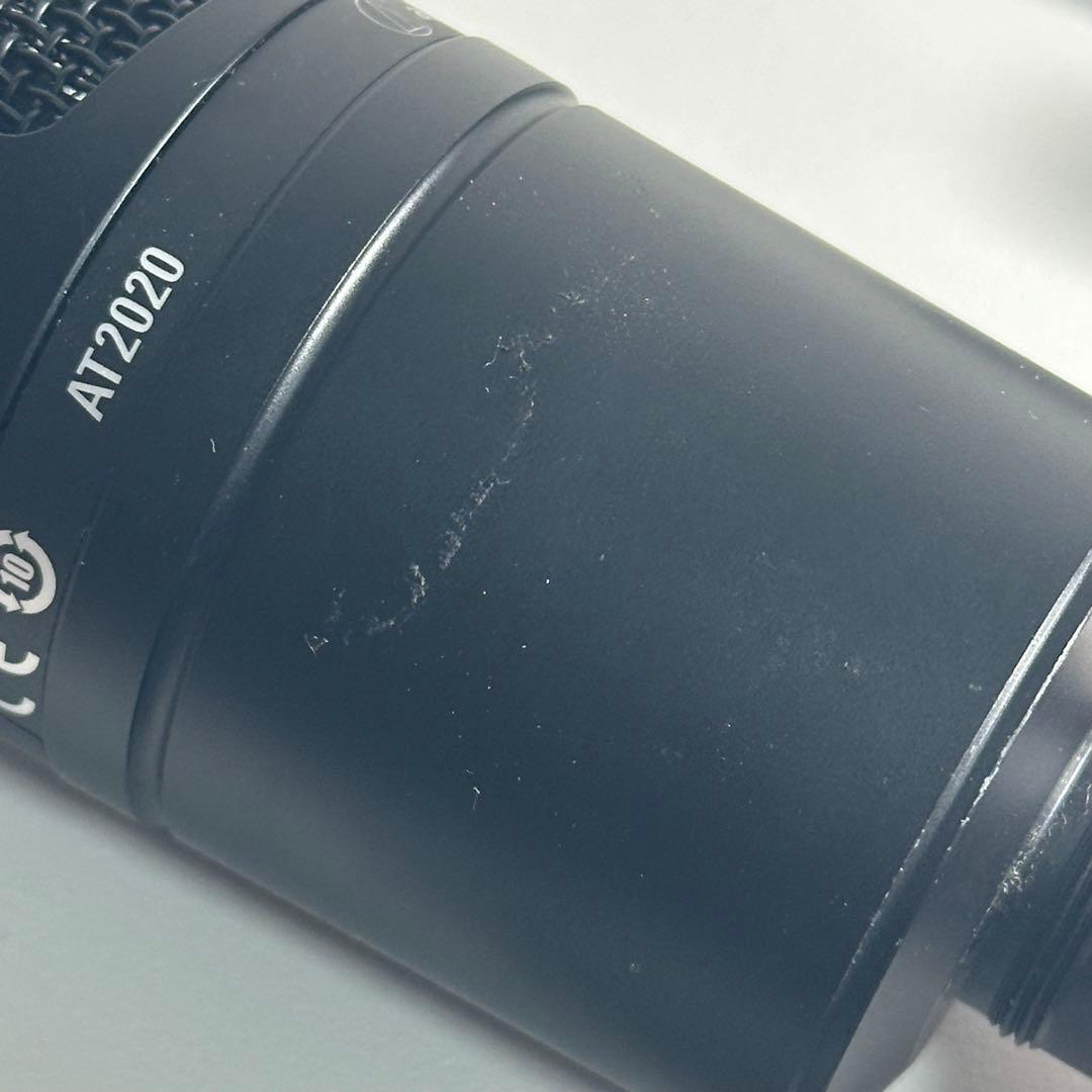 audio-technica AT2020 コンデンサーマイク 外箱 説明書付