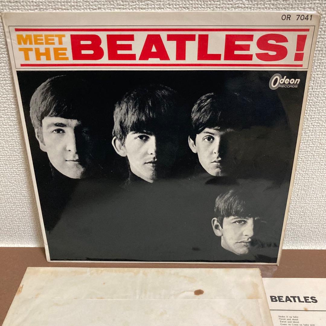 The Beatles ビートルズ LP レコード ODEON 赤盤 3枚