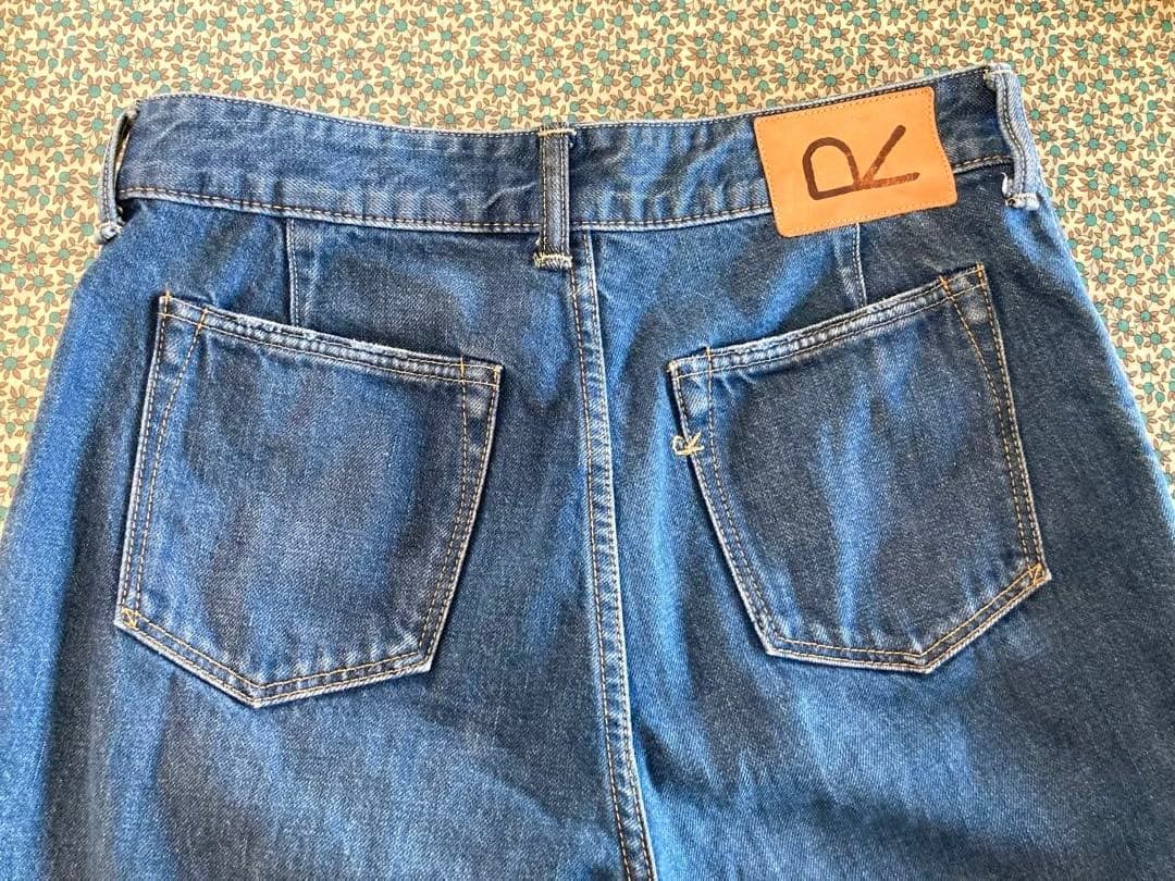 ◉おこめデニムのシャルロットパンツ（加工）サイズ2◉
