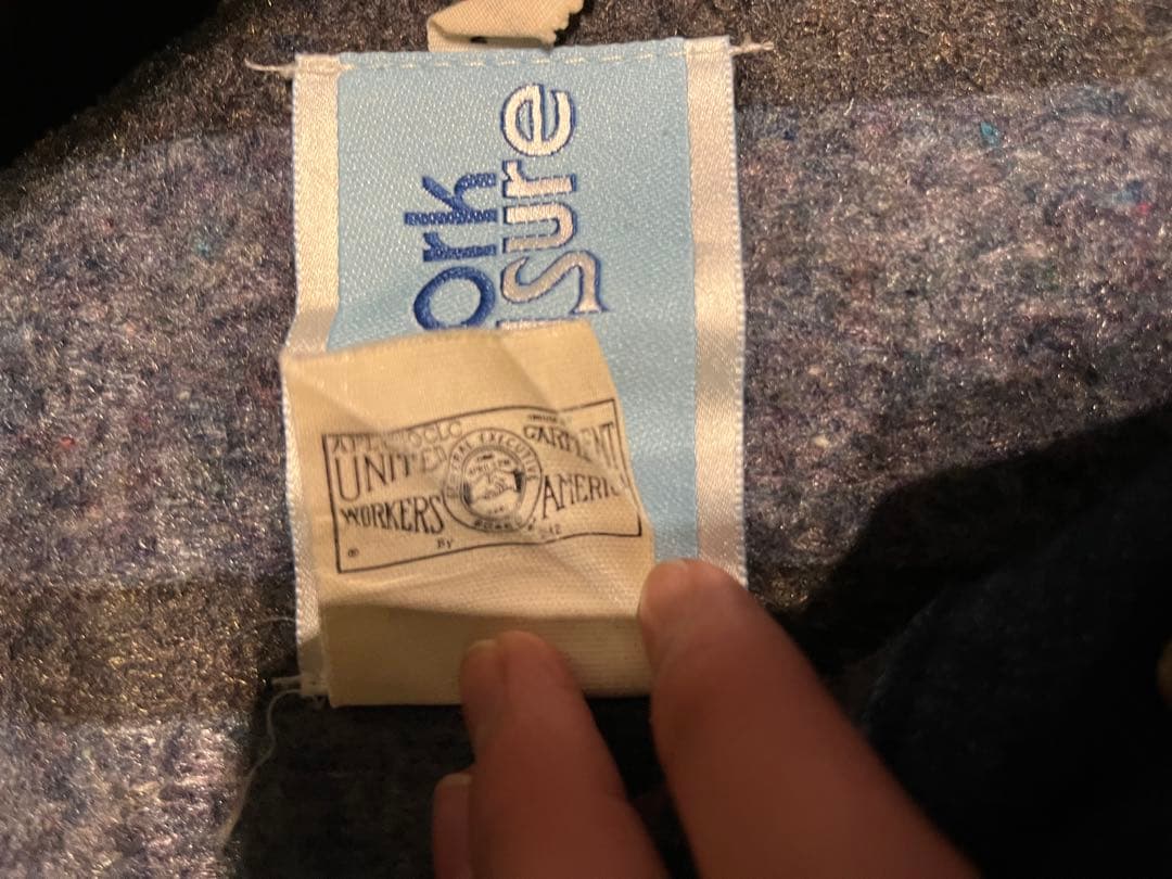 Sears デニム カバーオール usa製 70s シアーズ　ブランケット　濃紺