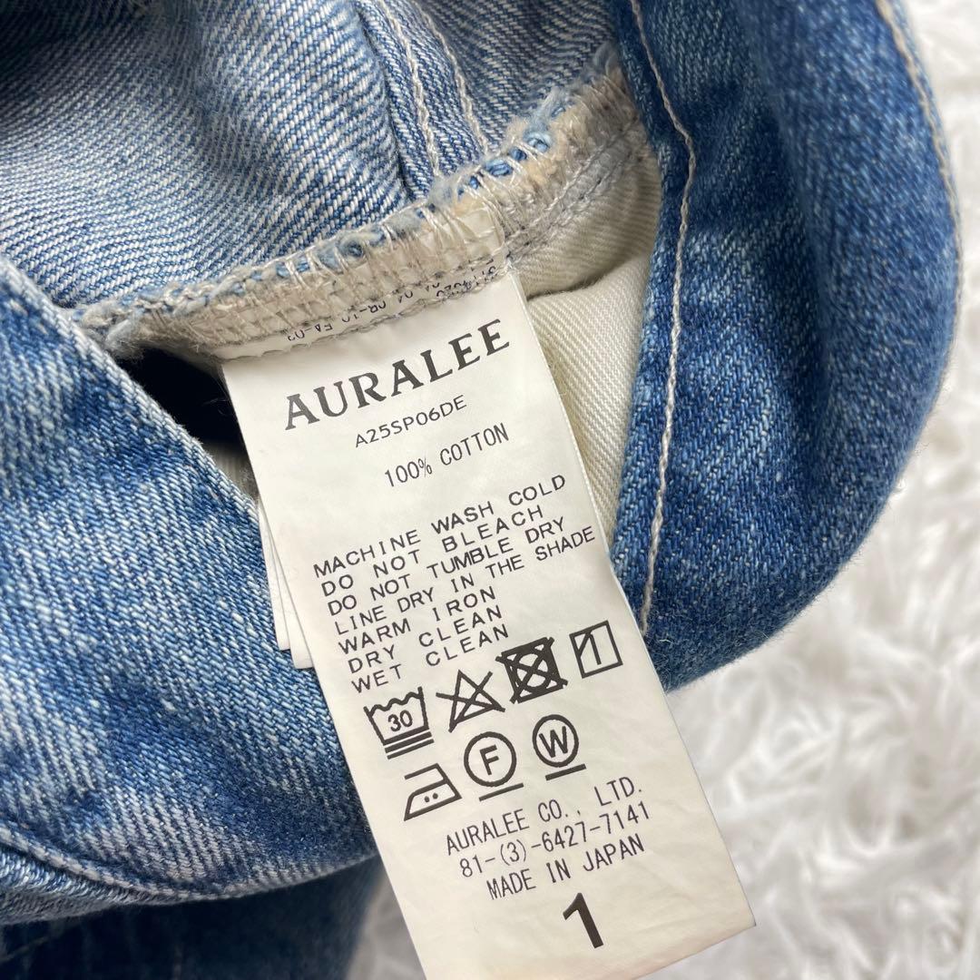 【25ss】AURALEE オーラリーSELVEDGE FADED デニムパンツ
