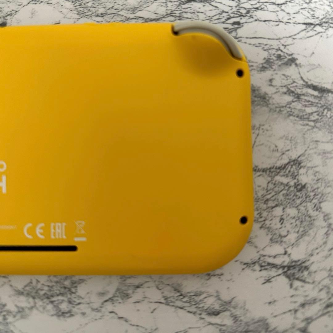 Nintendo Switch Lite イエロー 本体 液晶難あり 動作OK