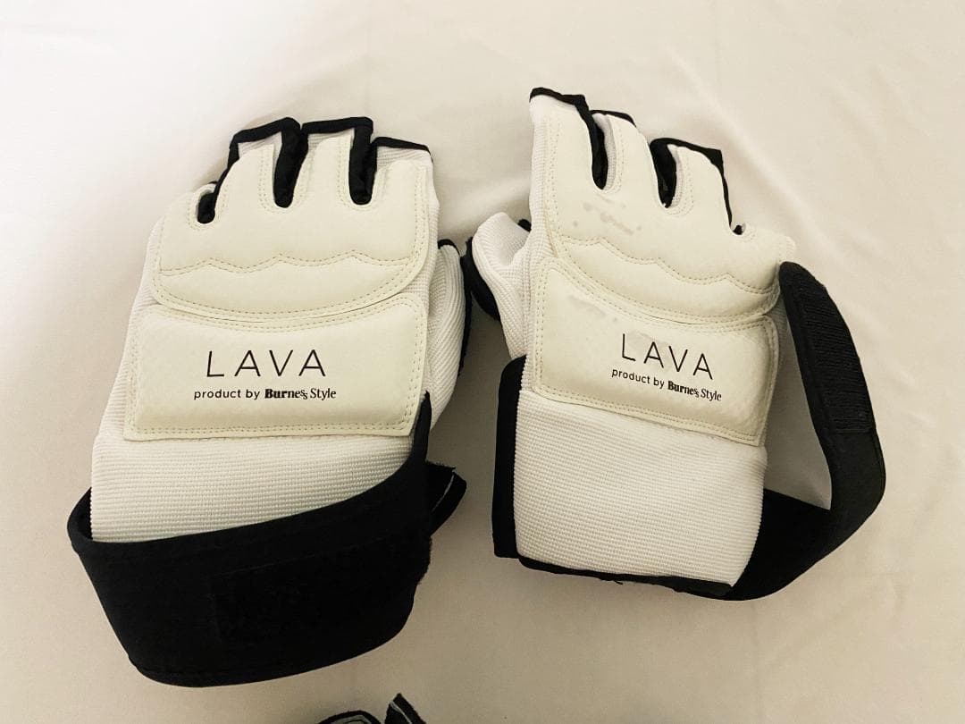 【Lサイズ／美品】LAVA　ボクシンググローブ　キックシューズセット