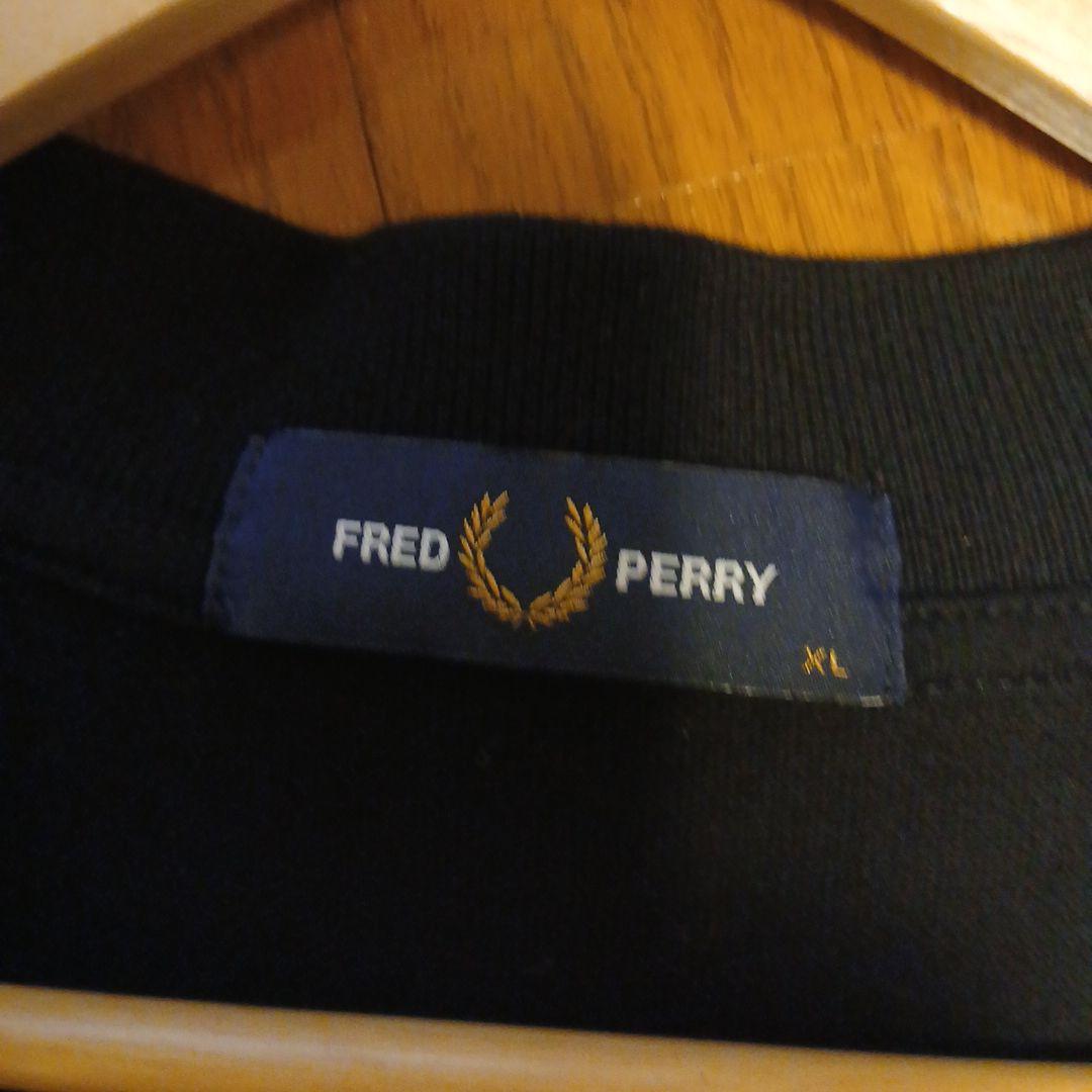 FRED PERRY M3600 ブラック ポロシャツ XLサイズ