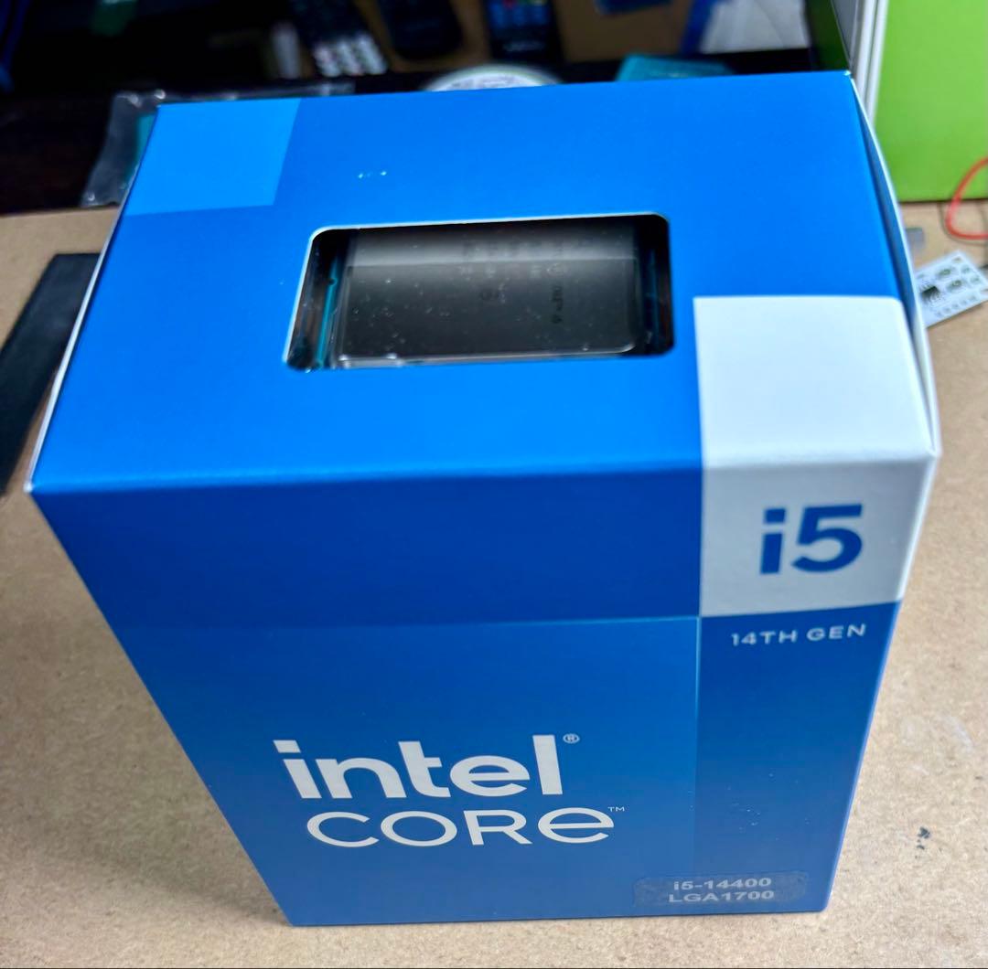 リ*ゴ様 Intel Core i5-14400 14th Gen CPUとクー