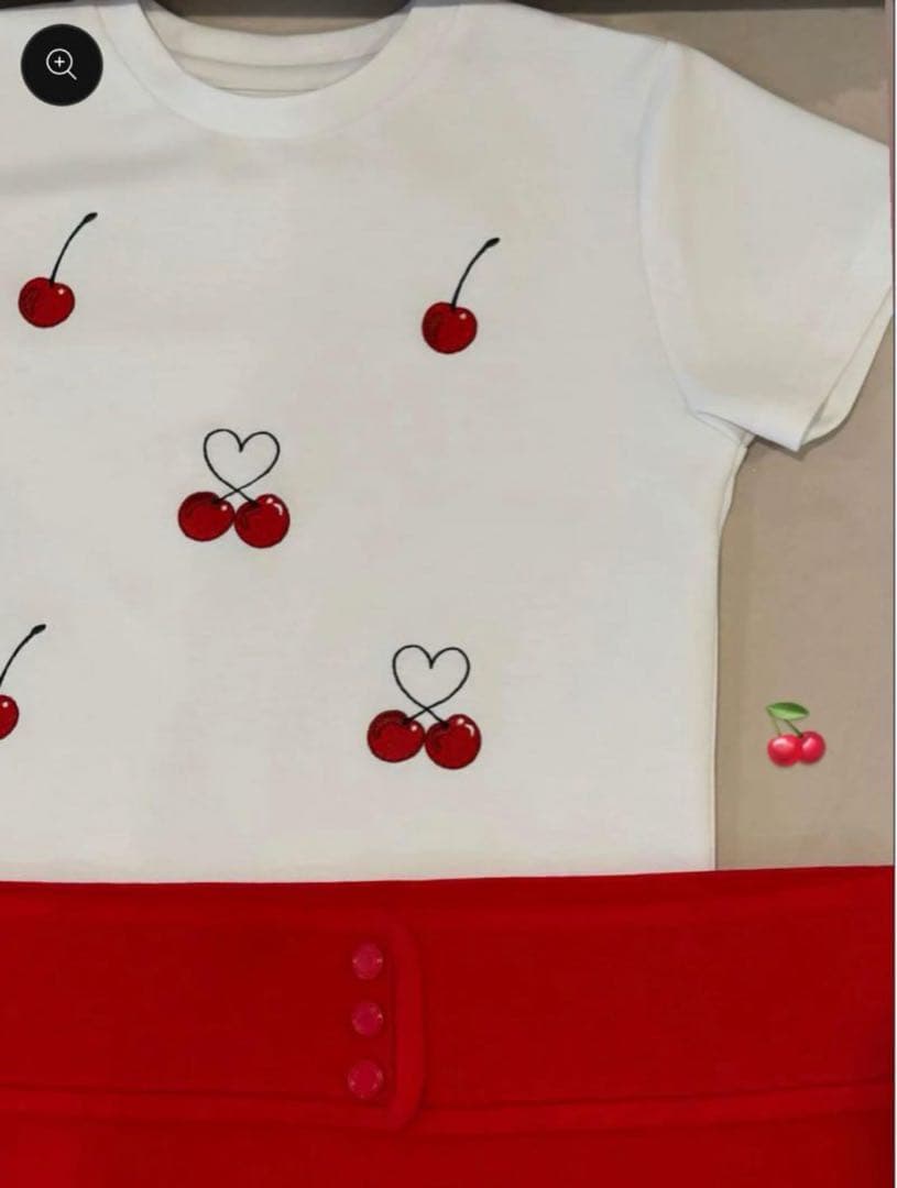 JILTU cherry tee M チェリーT ジルチュTシャツ