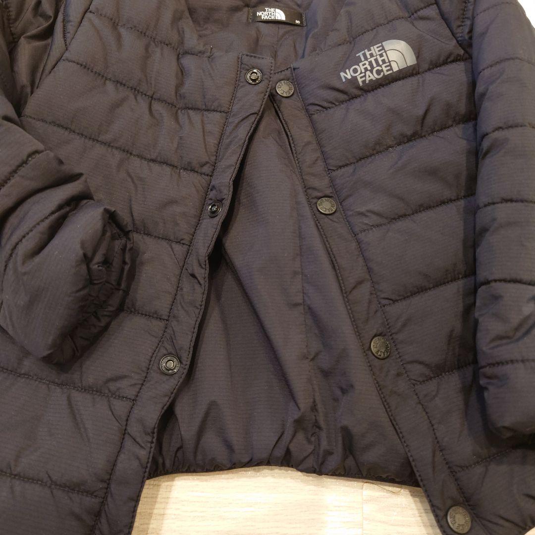 【匿名送料込】美品ノースフェイス　ベビーダウン　80サイズ