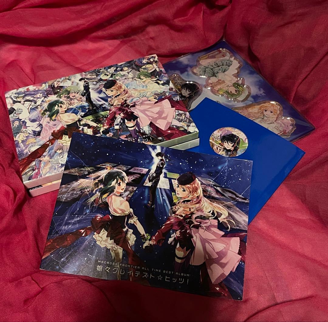マクロスフロンティア ALL TIME BEST ALBUM アクスタ付き