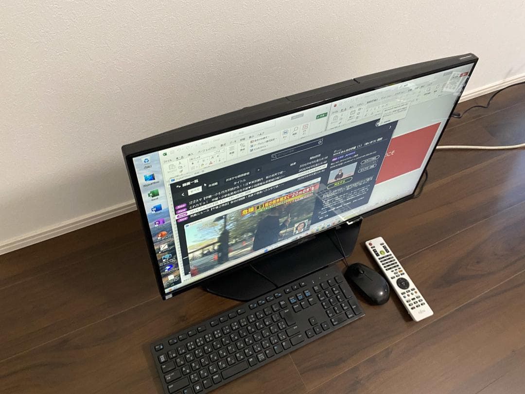 訳有FH90/A3★Core i7★Office2024★W録画★SSD HDD