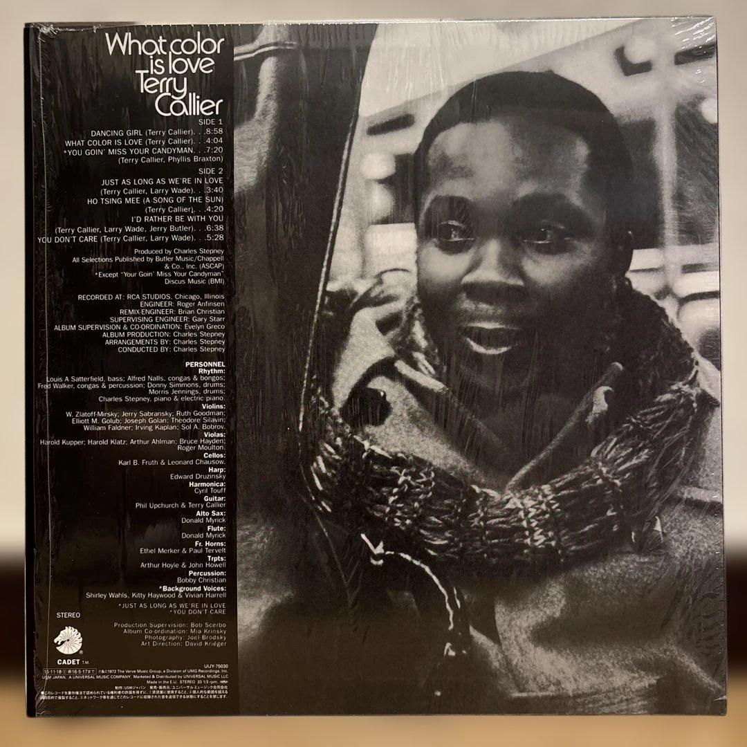 Terry Callier What Color Is Love レコード LP