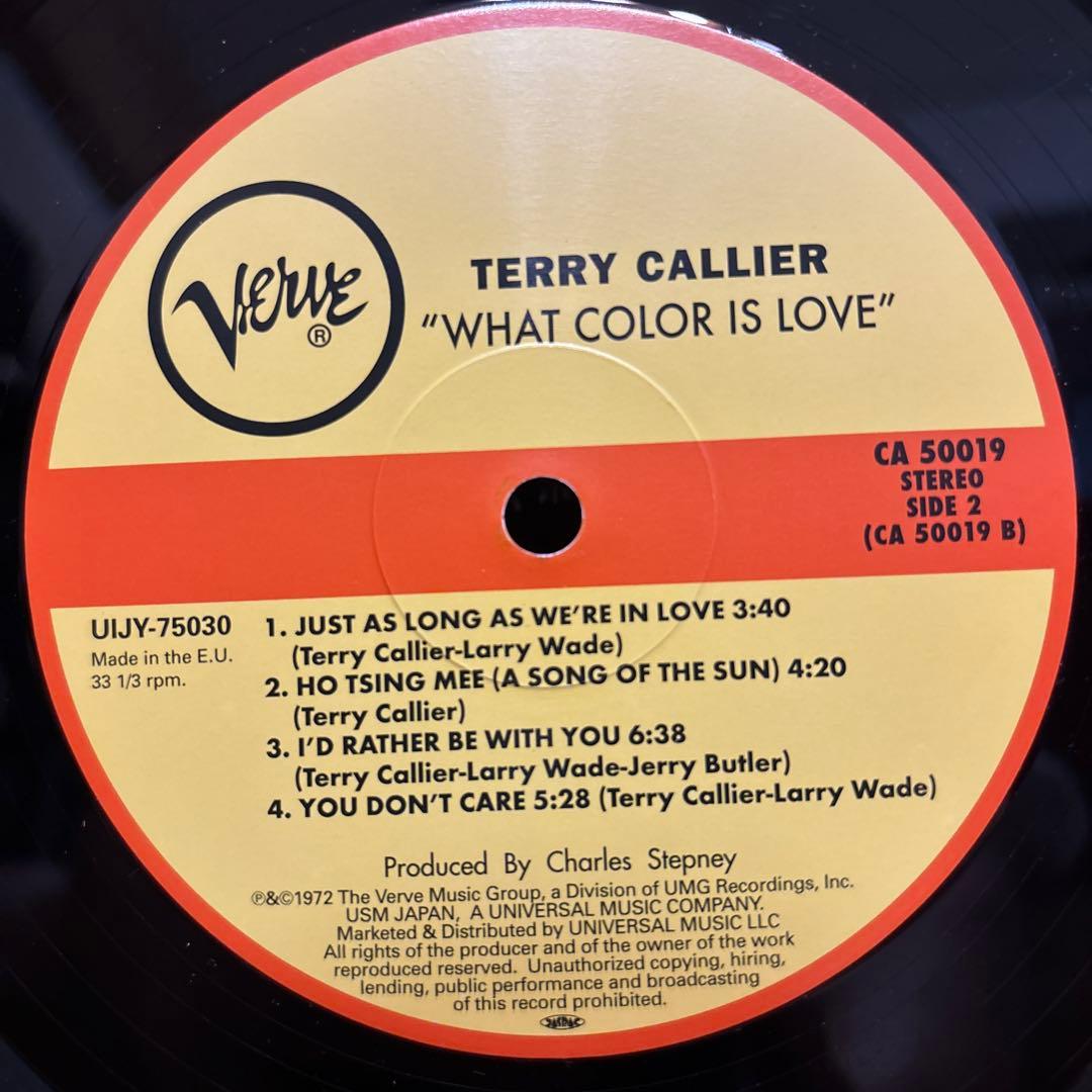 Terry Callier What Color Is Love レコード LP