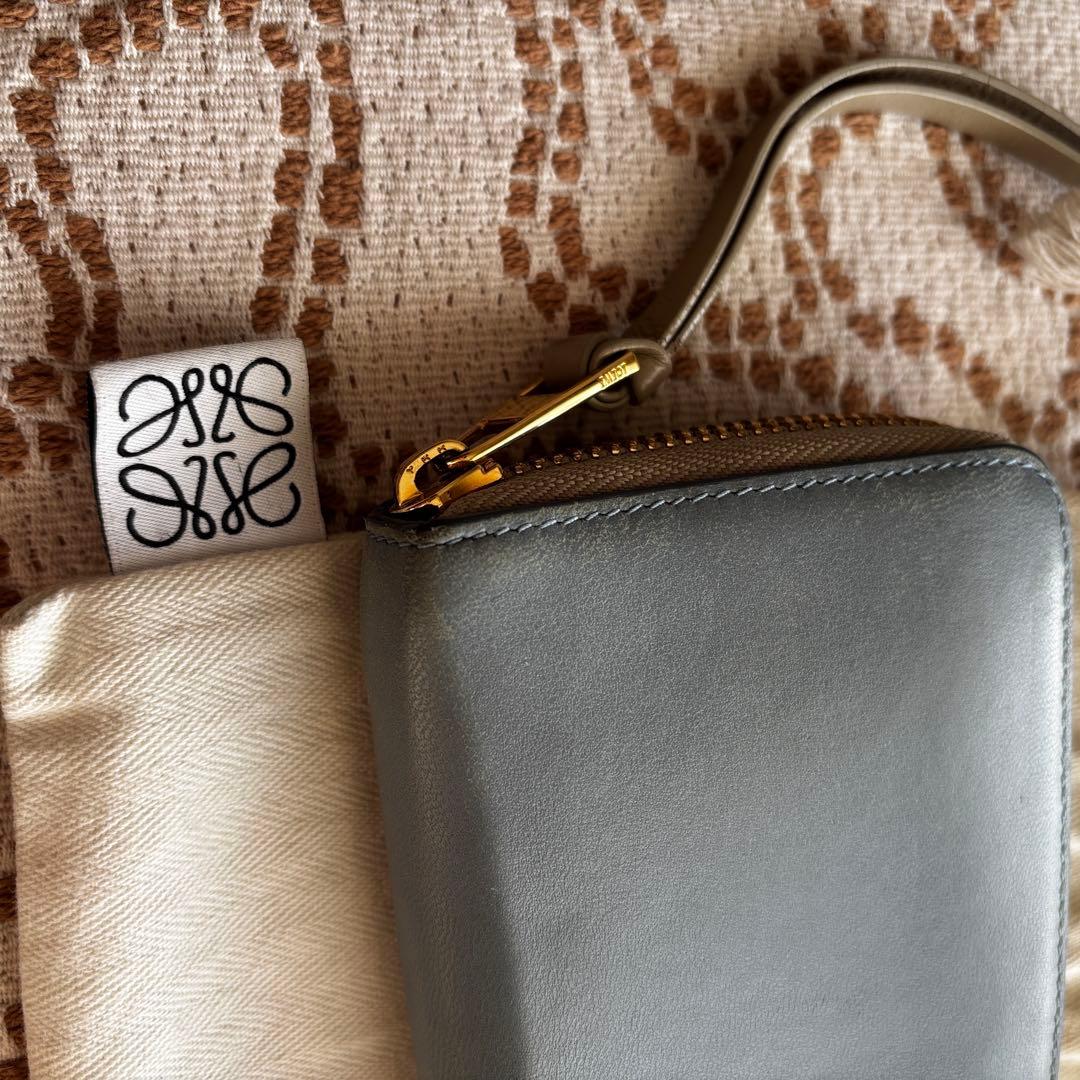 LOEWE ロエベ 二つ折り財布 レザー レディース