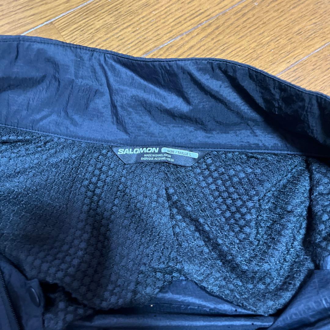 SALOMON 超軽量ブラック トレラン上下セット