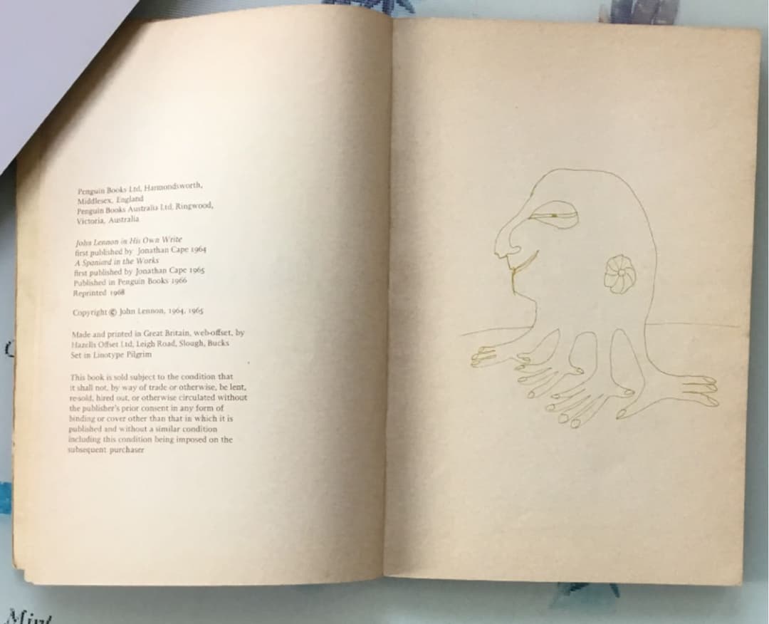 洋書 John Lennon in his own write