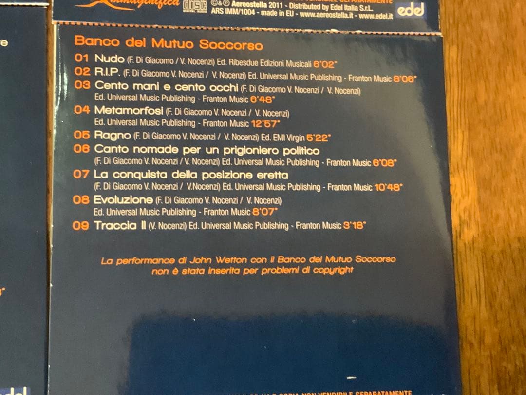 （イタリアン・プログレ）7CD+4DVD プロッグ ・エキシビション 蘇る四十年