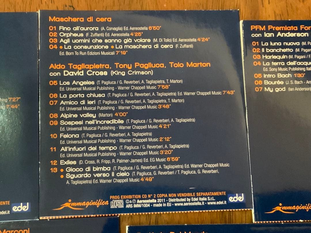 （イタリアン・プログレ）7CD+4DVD プロッグ ・エキシビション 蘇る四十年