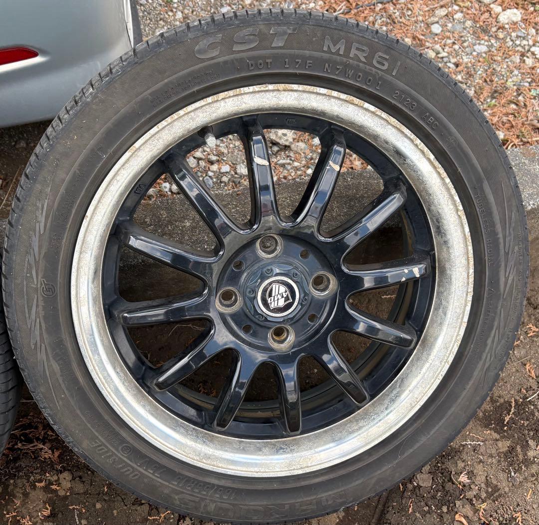 軽自動車用アルミ&165/55-15 2本セット