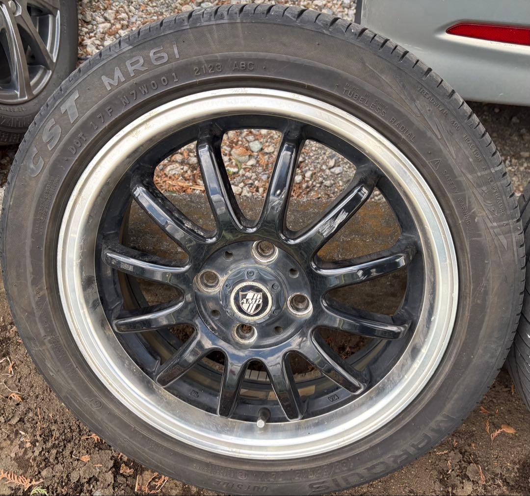 軽自動車用アルミ&165/55-15 2本セット