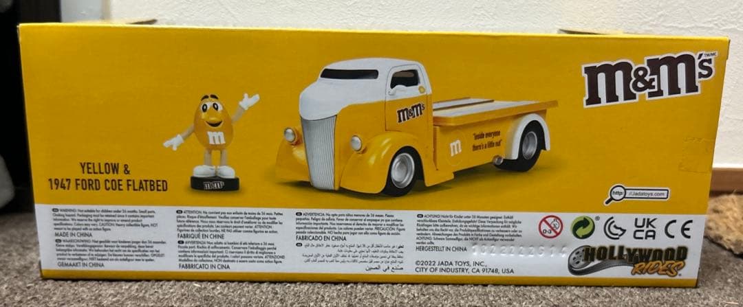 M&m’s yellow& 1974 Ford coe flatbed 黄色