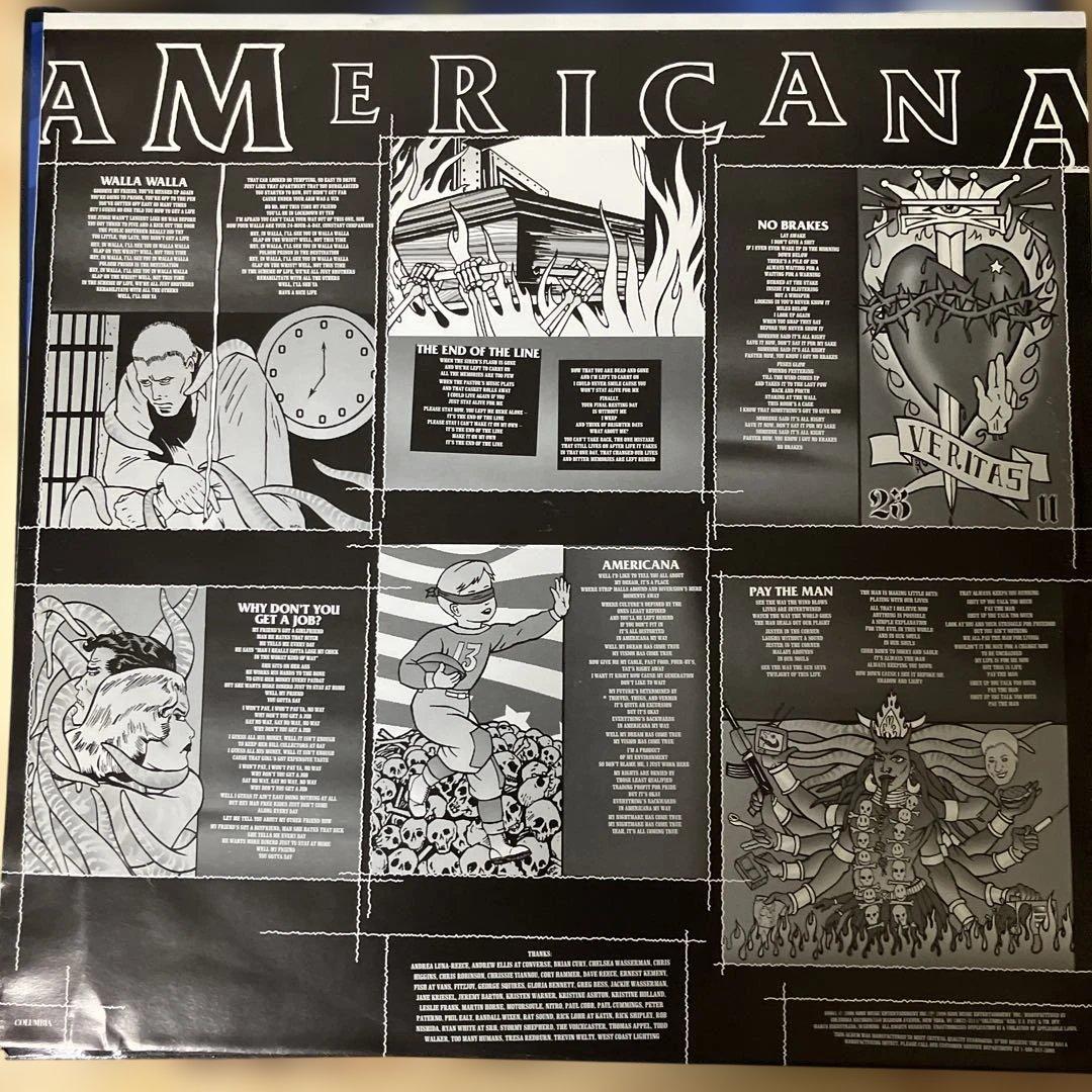 THE OFFSPRING AMERICANA レコード