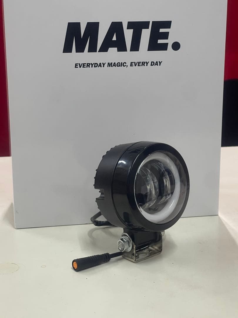 特注♪MATE-X用★イカリング 白光2灯式 高輝 LEDライト12W 新品