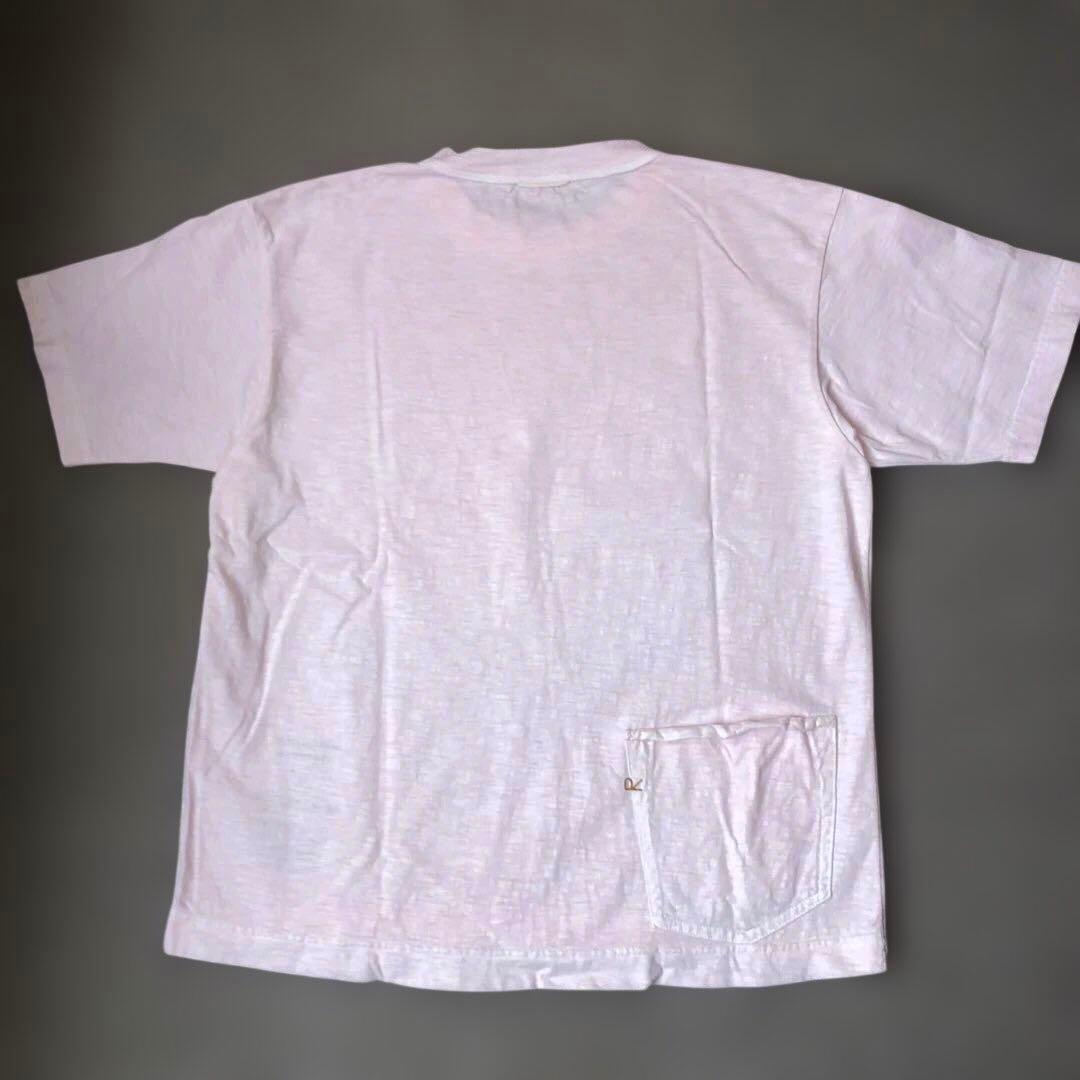 ４５Ｒ　天竺の桜色オーシャンＴシャツ　サイズ1