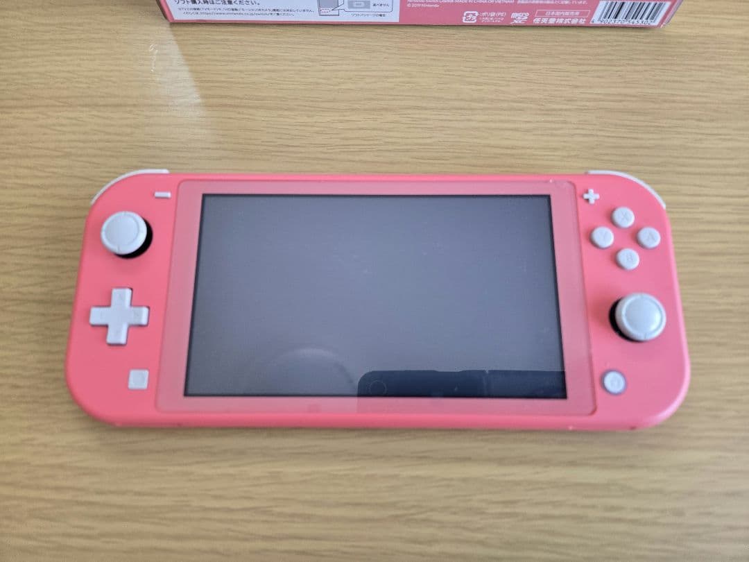 Nintendo Switch Lite コーラルピンク 箱付き