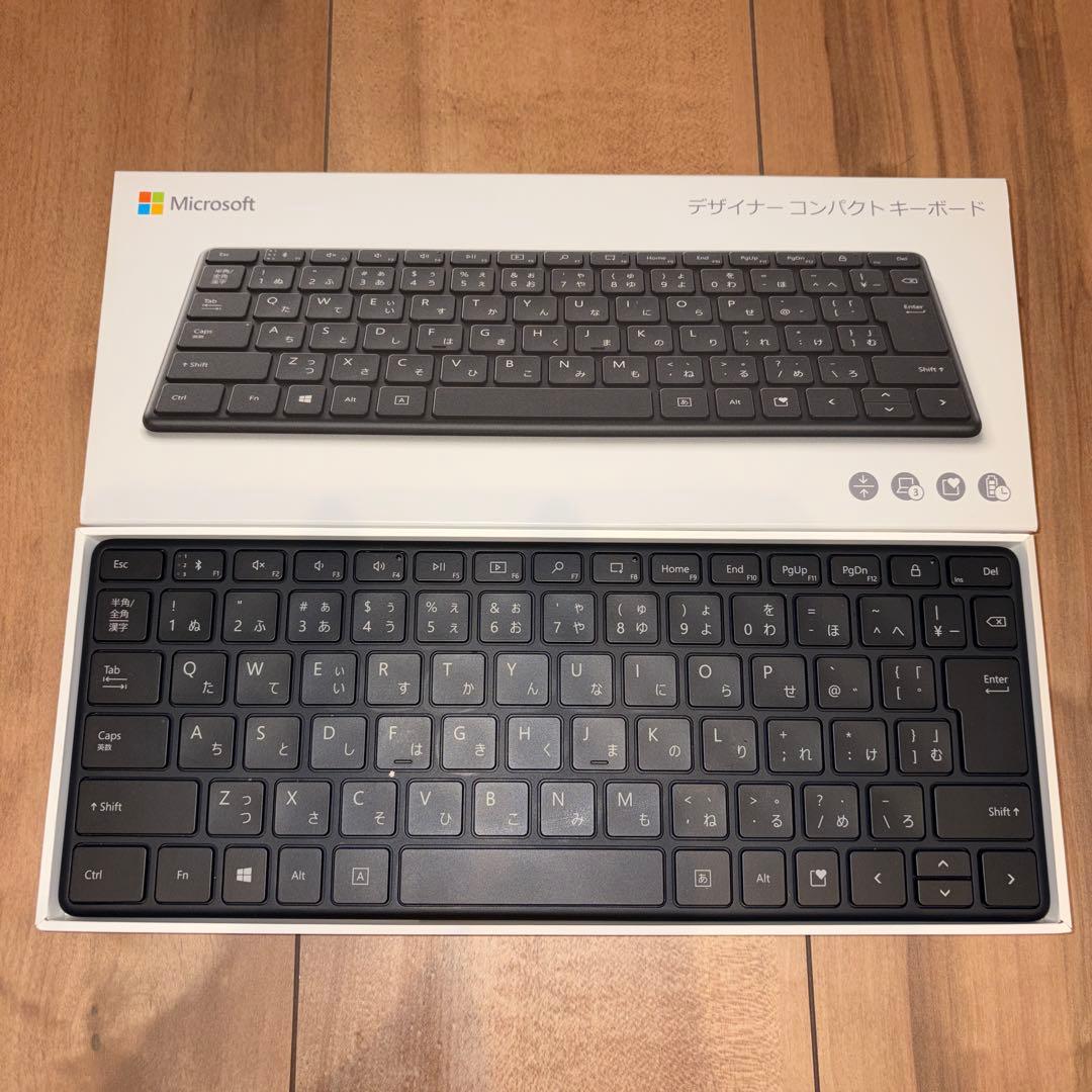 Microsoft デザイナーコンパクトキーボード21Y-00019