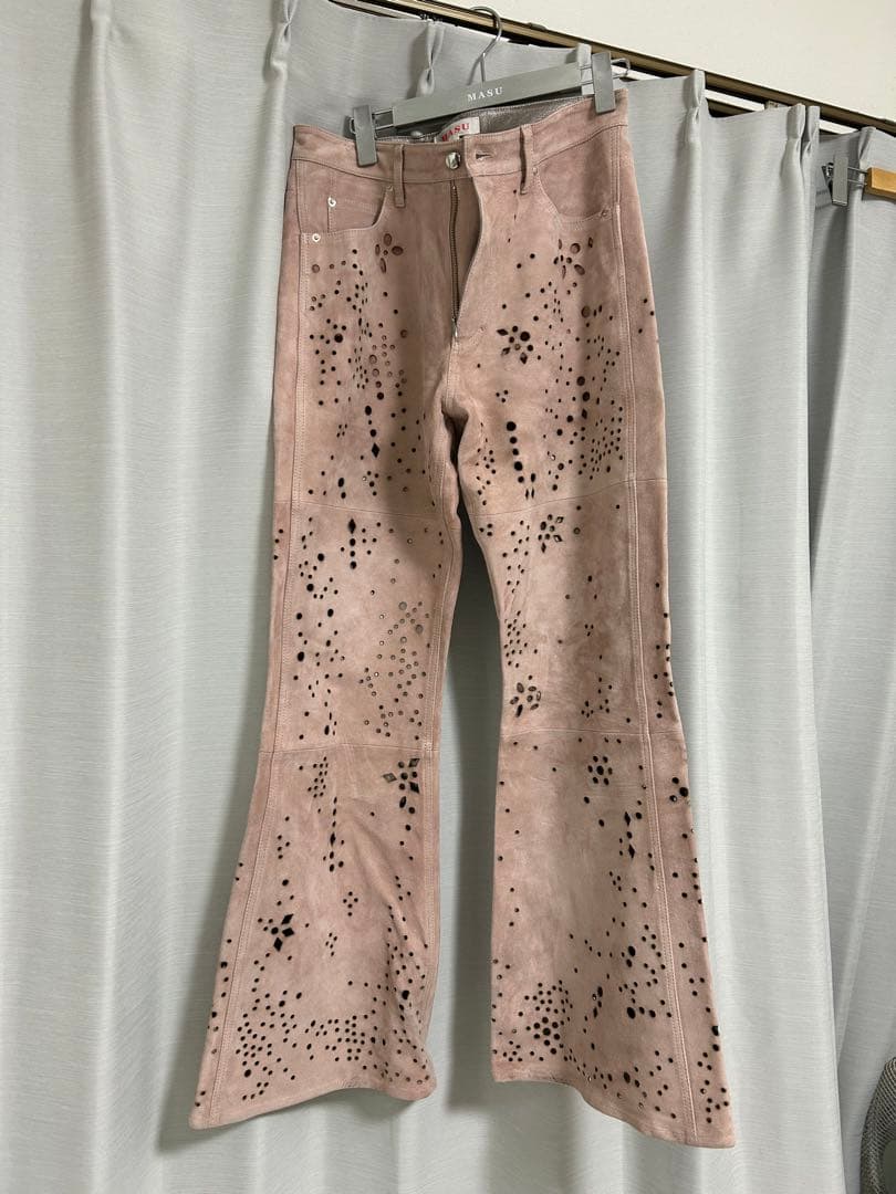 ｔ*ｔ様 【MASU】GALAXY-CUT LEATHER FLARE PANT