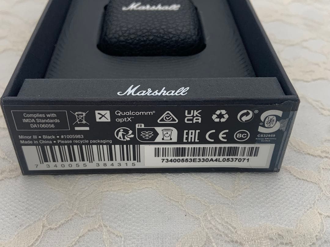Marshall MINOR Ⅲ ブラック