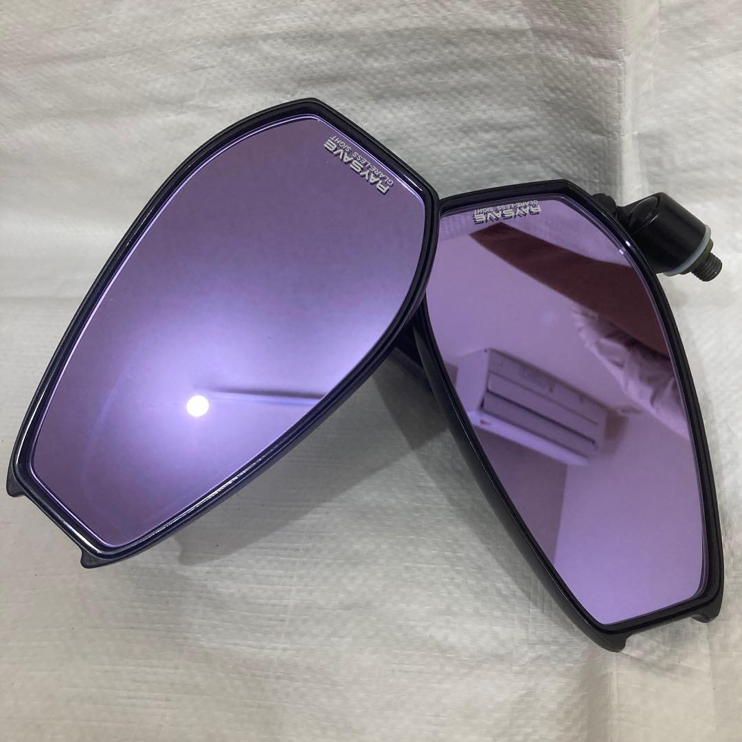 TANAXバイクミラー ナポレオン シャークミラー4　2本セット